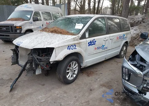 2016 Dodge Grand Caravan Sxt из США, поврежденный, VIN 2C4RDGCG2GR201735